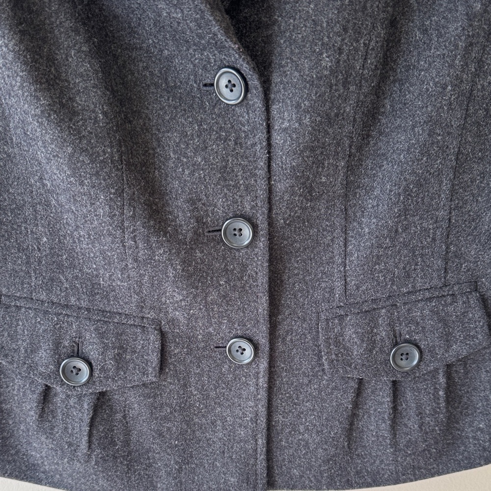Bundle of Three Women's Blazers - Black, Charcoal, Dark Brown - Picture 7 of 14